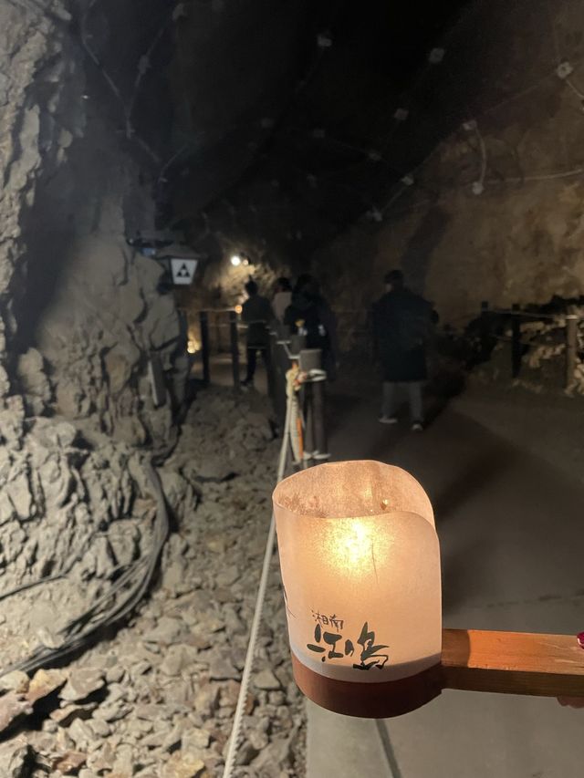 🇯🇵江之島岩屋🪨浪漫探險+捕捉最美日落🌄