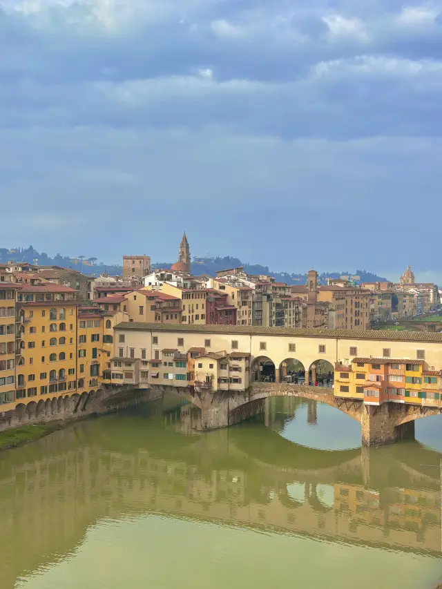 피렌체의 전경을 볼 수 있는 이탈리아 우피치미술관🇮🇹