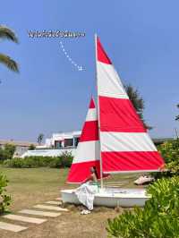 ⛵️Sea Horadee คาเฟ่เรือใบสีแดง ริมทะเลเมืองจันทร์🏖️