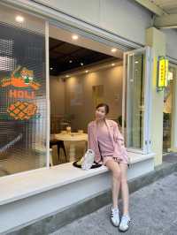 台灣宜蘭/HOLI Croffle 低調韓風咖啡廳☕️