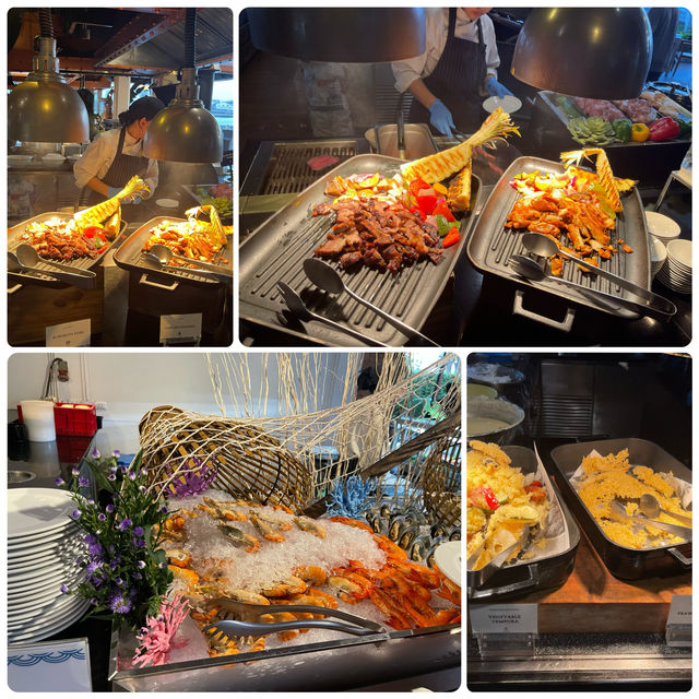 曼谷"湄南河畔美食之旅：文華東方酒店自助餐探險記" 🍴🌉🎉
