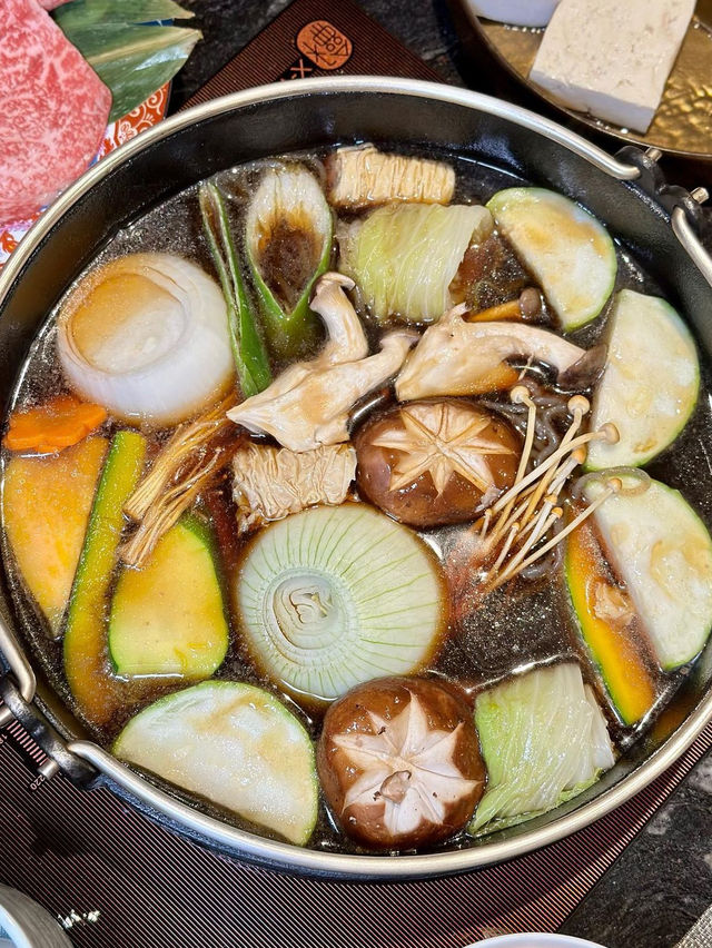 臺北頂級日式壽喜燒，值得一試！