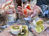 Kakuozan Fruit Daifuku ไดฟูกุผลไม้ จ.นารา