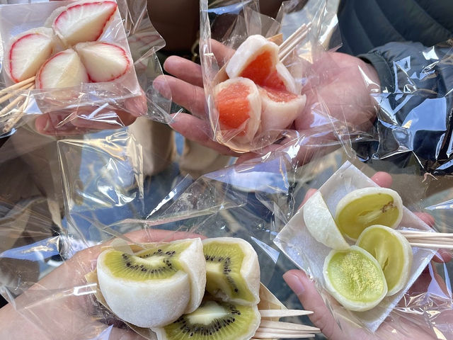 Kakuozan Fruit Daifuku ไดฟูกุผลไม้ จ.นารา
