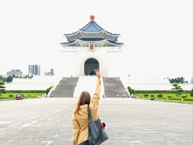 ⭐เที่ยวชมอนุสรณ์สถานเจียงไคเชก ไทเป