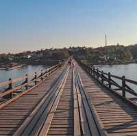  รีวิว เที่ยวสะพานมอญ สังขละบุรี 