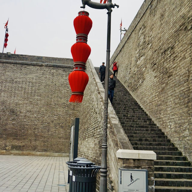 Steps Through Time: Ancient City Wall of Xi'an