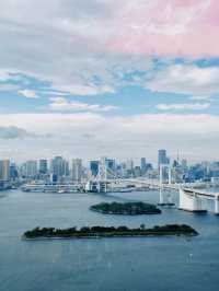 【東京台場】富士電視台觀景台🏖️，海濱公園夜景，半天遊玩足夠🔥🔥