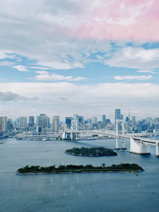 【東京台場】富士電視台觀景台🏖️，海濱公園夜景，半天遊玩足夠🔥🔥