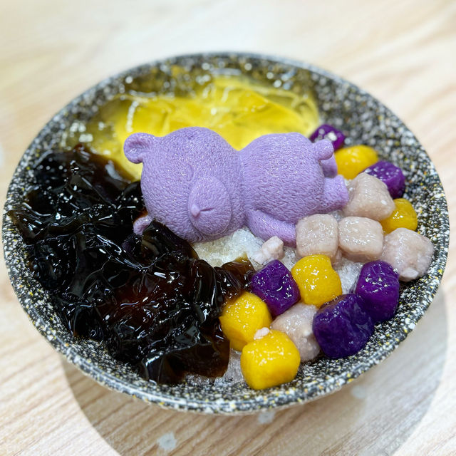 元朗台灣菜始祖🥰宜蘭過江龍👍🏻必食可愛嘅熊仔刨冰