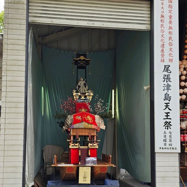 日本神社漫走，莊嚴肅穆的津島神社。