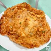 ไข่เจียวหมูสับ ม.เกษตร ที่มีซอสพริกผสมมะม่วง