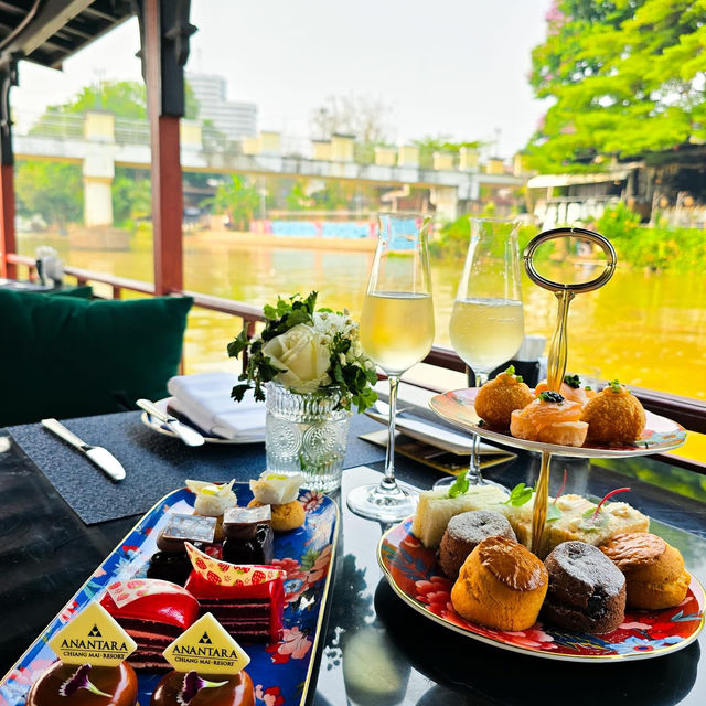 ล่องเรือดื่ม Afternoon tea. ที่เชียงใหม่