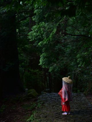 《熊野古道》穿上平安時代的服裝