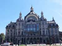 比利時🇧🇪 超美的安特衛普中央車站😍🏰🚄