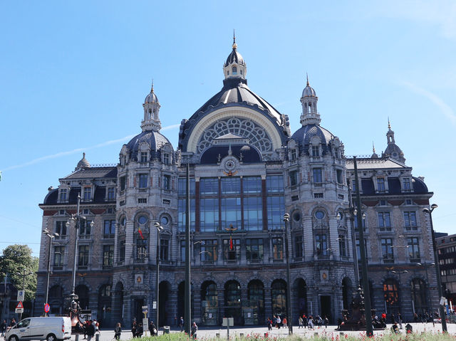 比利時🇧🇪 超美的安特衛普中央車站😍🏰🚄