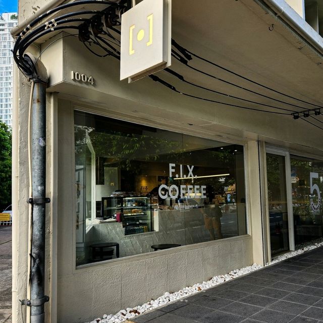 Get Caffeinated at F.I.X. Coffee