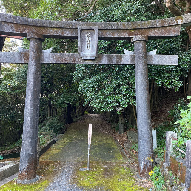 絶景✨竜宮(龍宮)神社⛩️