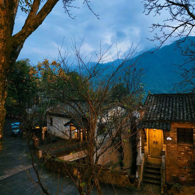 Huang Ling - an old village being converted into a resort Huang Ling - an old village being converted into a resort