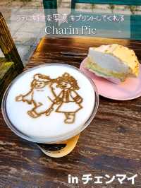 【チェンマイ】ドリンクに好きな写真をプリントしてくれるカフェ☕