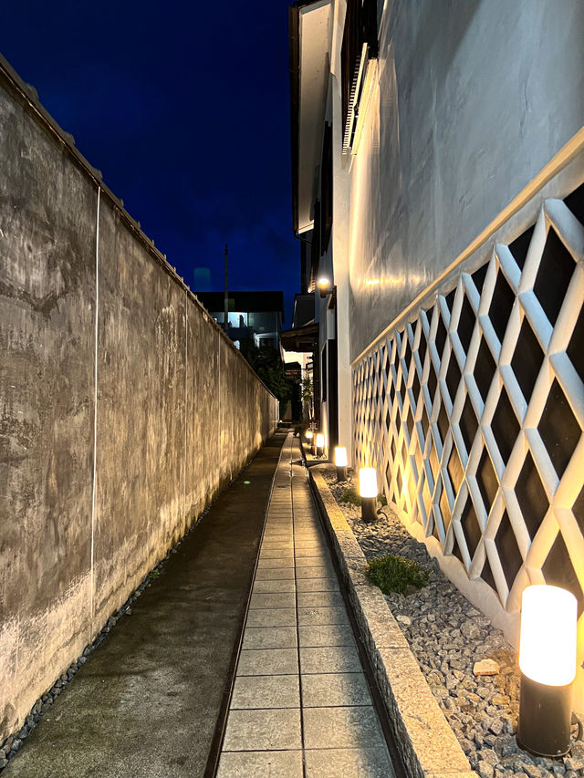 【長野🇯🇵】お蔵が美しい夜の中町通り