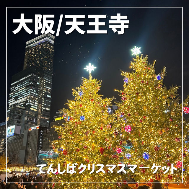 【大阪/天王寺】てんしばクリスマスマーケット🎄