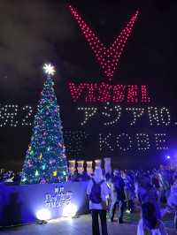 感動ドローンショー神戸ハイカラクリスマス2024