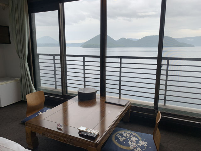 📍北海道。洞爺溫泉華美酒店～露台可以睇煙花🎆！