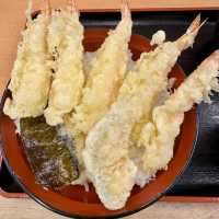 コスパ最強！エビ好き必見の天丼が食べられるお店。