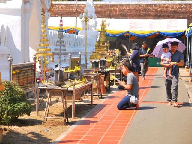 พิกัดไหว้พระ น่าน วัดพระธาตุแช่แห้ง พระอารามหลวง