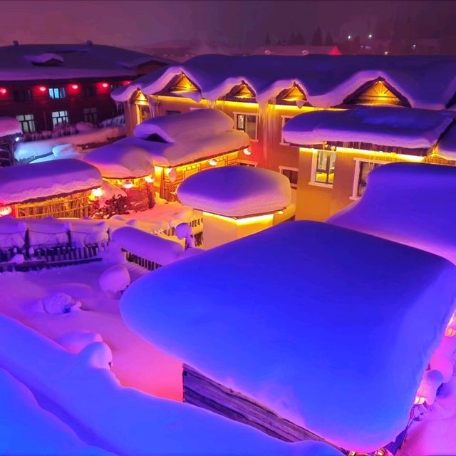 Snow Town หรือ Xuexiang (雪乡) @Harbin