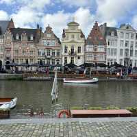 Most picturesque street in Ghent