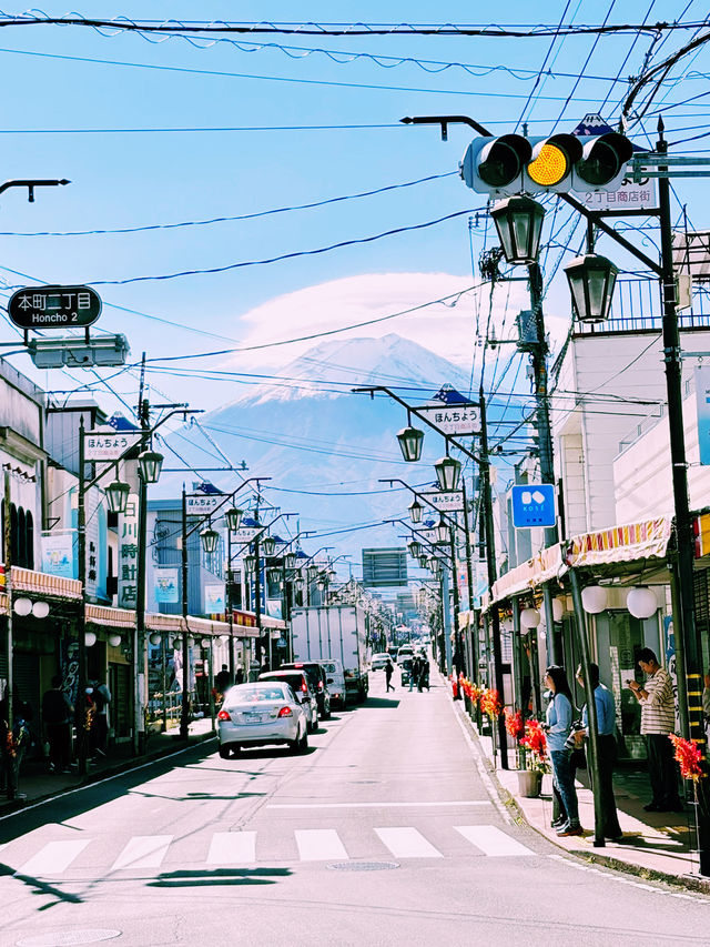 富士吉田商店街懷舊遊記