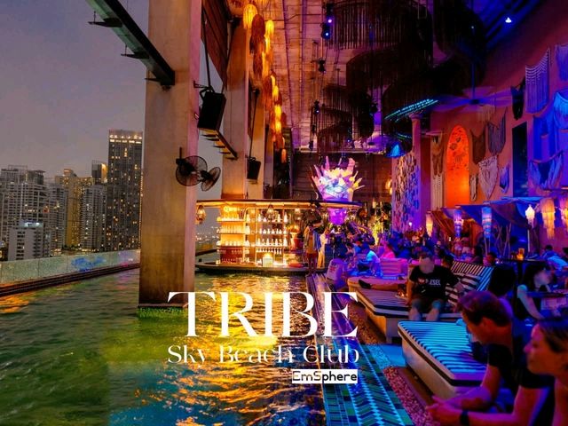 TRIBE Sky Beach Club ที่ Emsphere