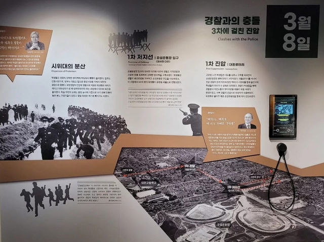 대전광역시 중구 3.8 민주 의거 기념관 입니다.