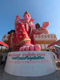 タイ🇹🇭チャチュンサオ🐘アジア最大⁉ピンクガネーシャ