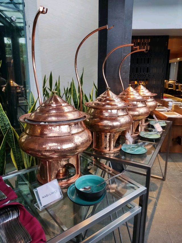 Wide Buffet Spread at Samosir Island