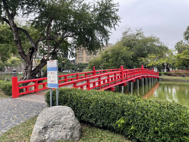 具有歷史感的台中公園