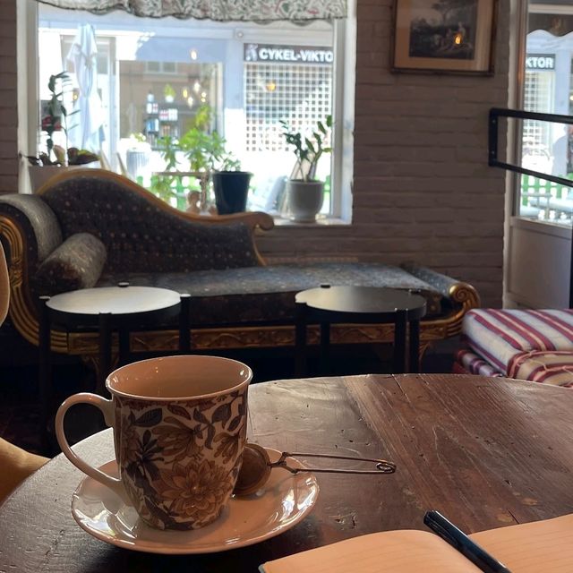 Good coffee and decent food