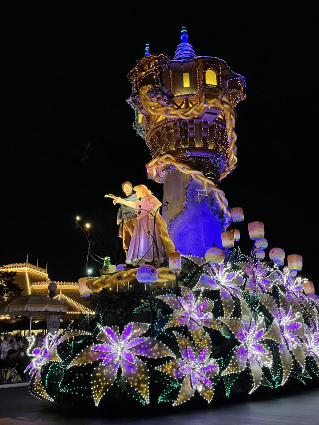 【ディズニー】ディズニーランドのナイトパレード！