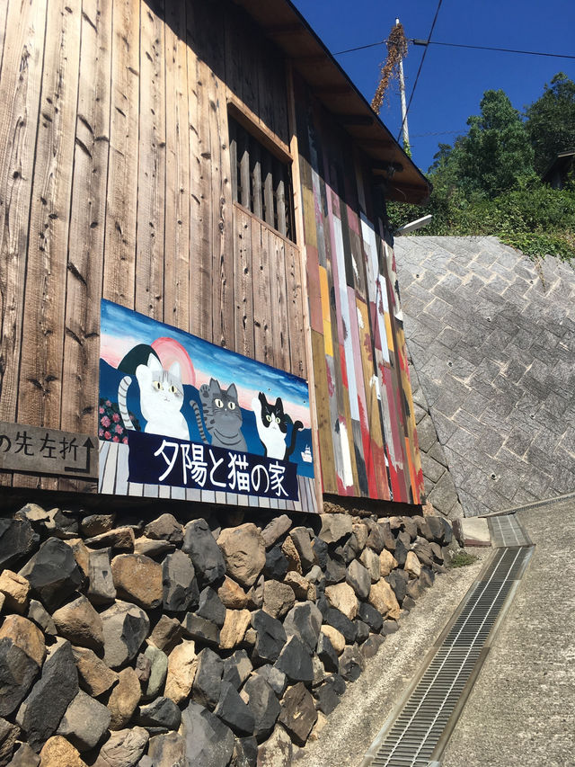 高松旅行 ✈  일본의 소도시 고양이섬 男木島 🏝️
