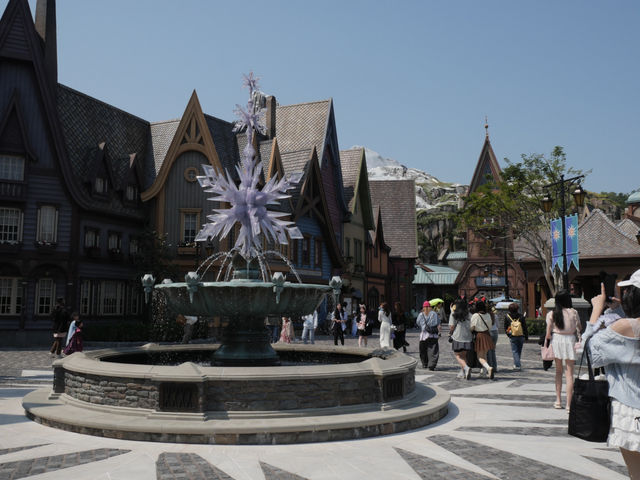 香港ディズニーランド🇭🇰❄️アナ雪フォトスポット📸