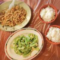 【陽明山美食推薦杉木林🌿】口味清爽地瓜湯、米粉湯喝到飽