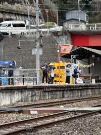 日本三好市-櫻花祭裡最美的車站「大步危車站」，體驗無人秘境