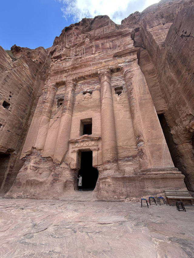 The Royal tombs at Petra 