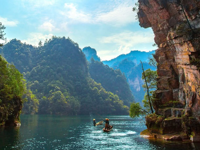 Tranquil Man-Made Baofeng Lake