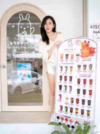 คิตะ ที สแตนด์ คาเฟ่น้ำชาน่ารักหลัง มข.