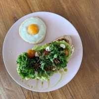 spacious eatery with good service