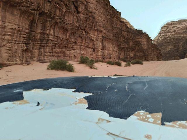 ล่องทะเทราย Wadirum กินชาแบบ Bedouin 