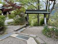 【寝覚の床】木曽川の流れで花崗岩が深く削られた景勝地